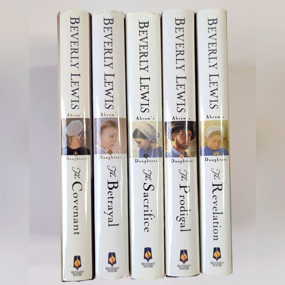 Lot of 5 Hardcover Books by Beverly Lewis - Abram's Daughters Complete Series - Picture 3 of 3